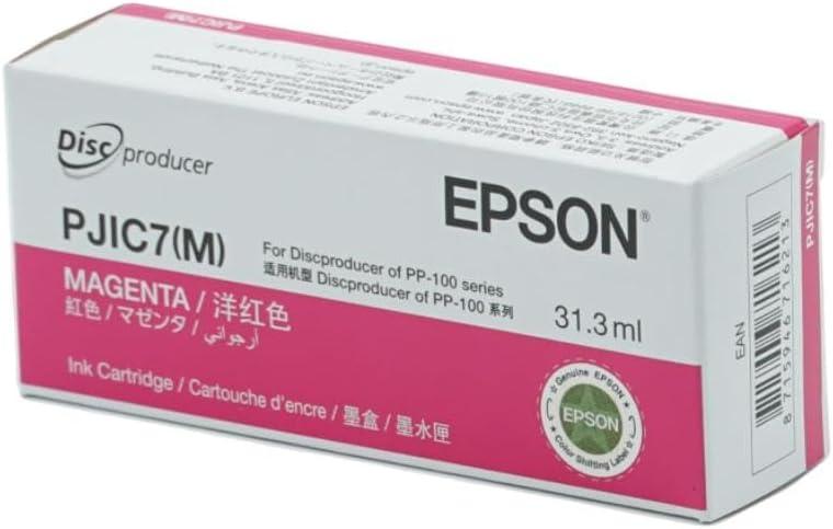 EPSON C13S020691 Discproducer PJIC7(M) Tinta magenta para PP-100