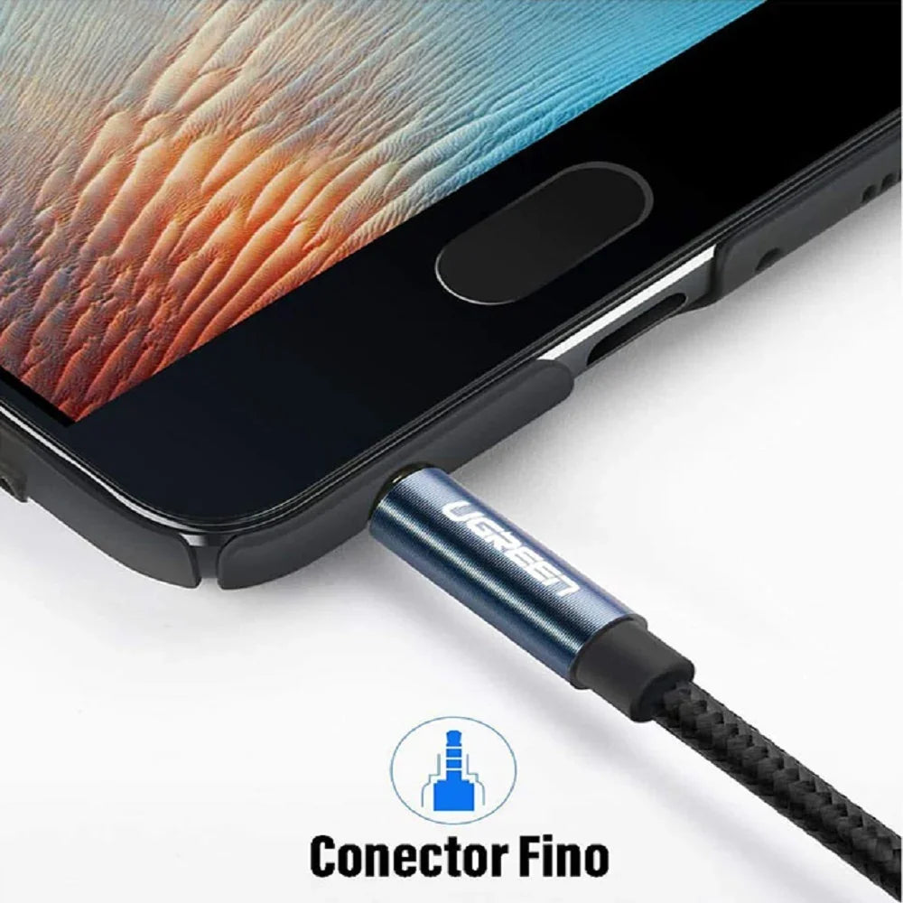 UGREEN AV118 40675 Cable Extensión de Audio 3.5mm Macho Hembra 2m