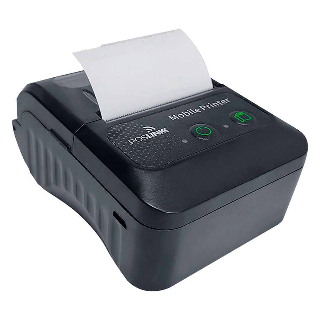 POS LINK 58HB2, Impresora térmica Portátil para sistema de facturación 58mm 50-80mm/seg, BT USB tipo C