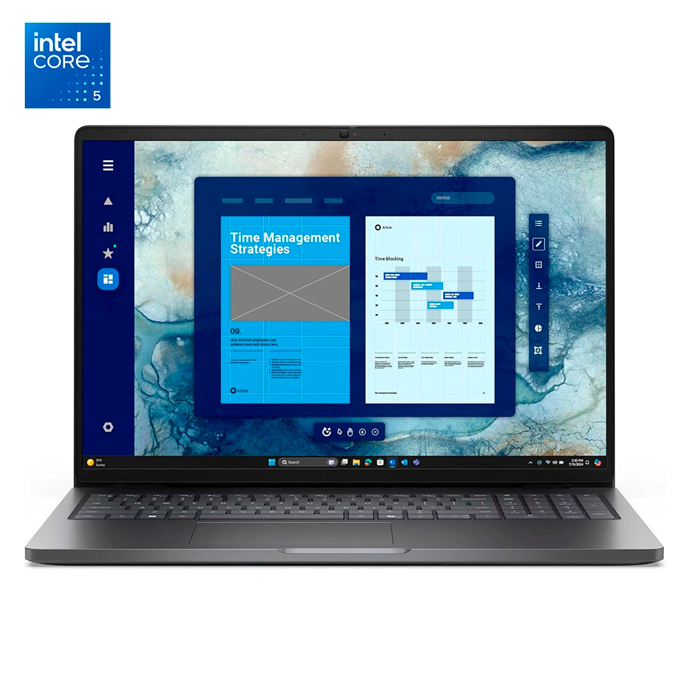 DELL PC16250 5MN71 Laptop 16" FHD IPS Intel Core 5-120U 8GB DDR5 512GB SSD Windows 11 Pro