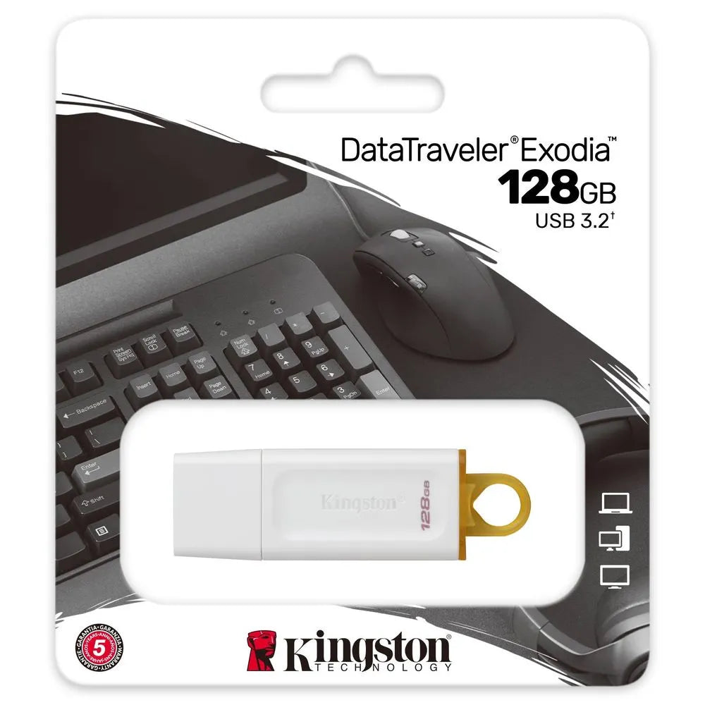 KINGSTON KC-U2G128-5R EXODIA Memoria USB 3.2 128GB