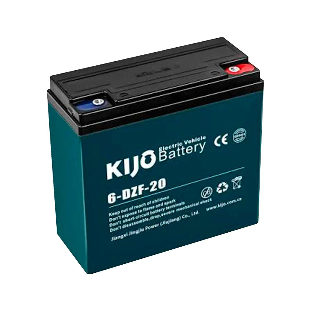 KIJO 6-DZF-20 Bateria 12V-20AH para Vehiculo Electrico 18.1x7.7x17cm