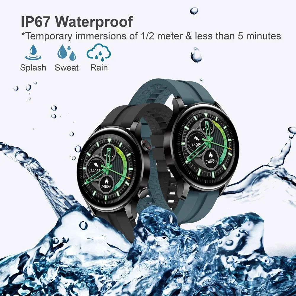 ARGOMTECH C60 Reloj Smart Pant IPS 1.32" IP67 Negro - ARG-WT-6060BK