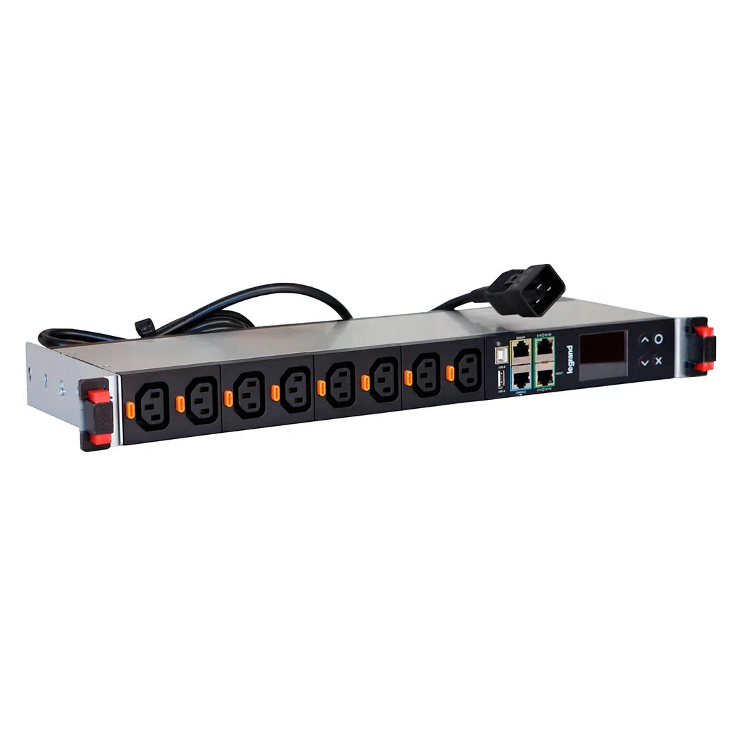 LEGRAND 646010 PDU Monitoreable 19" Salidas 12xC13 3M C20