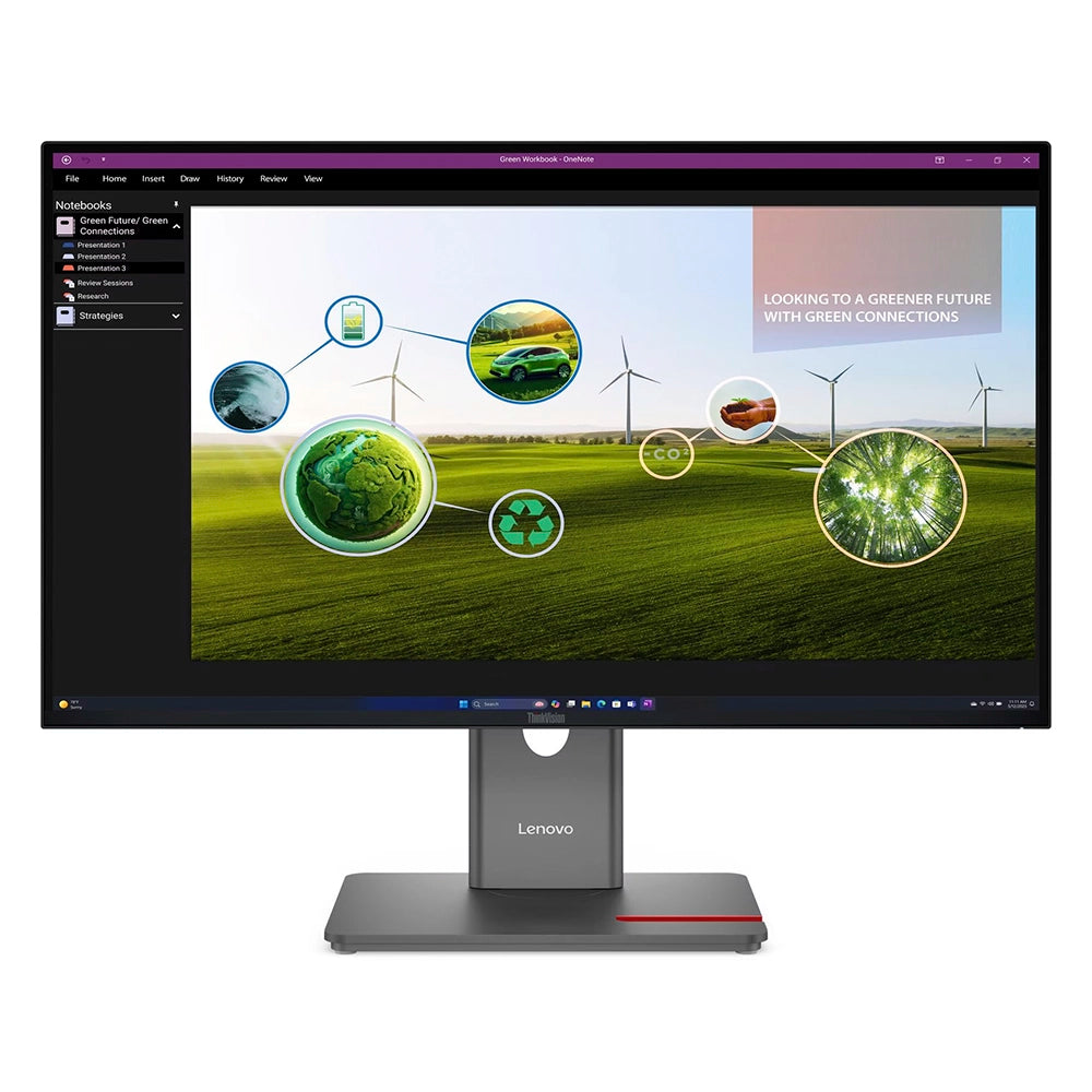 LENOVO 64A7GAR6LA THINKVISION P27Q Monitor 27" QHD IPS WLED