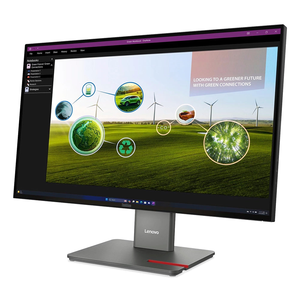 LENOVO 64A7GAR6LA THINKVISION P27Q Monitor 27" QHD IPS WLED