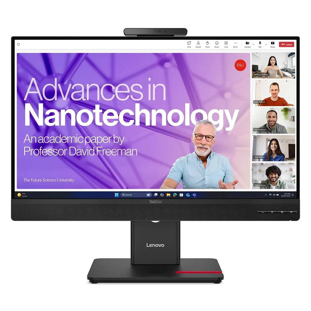 LENOVO ThinkVision T24-4V Monitor Plano 23.8" FHD IPS 1920x1080 WLED 93 DPI 64B6MAR1LA