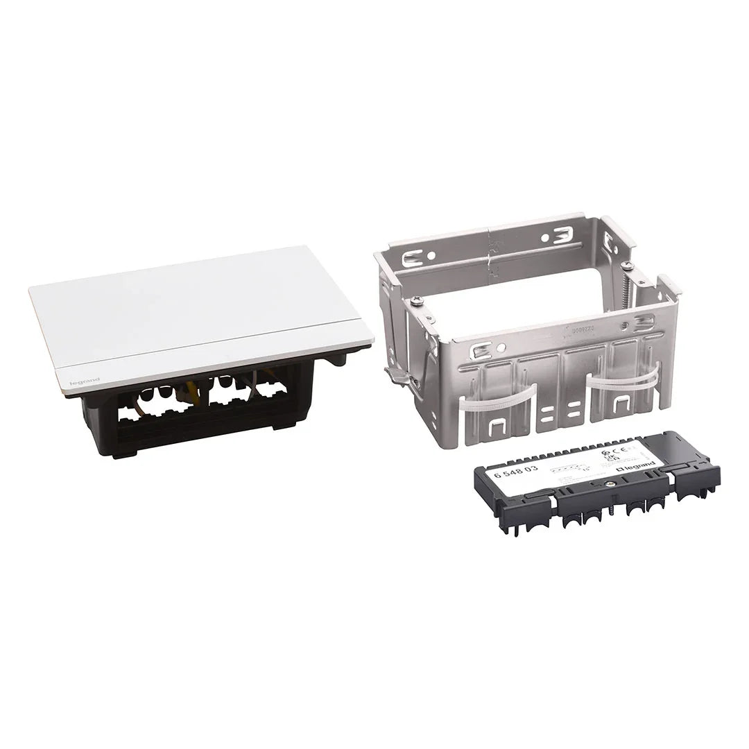 LEGRAND 654803 Incara POP-UP 4 Modulos Mosaic Aluminio