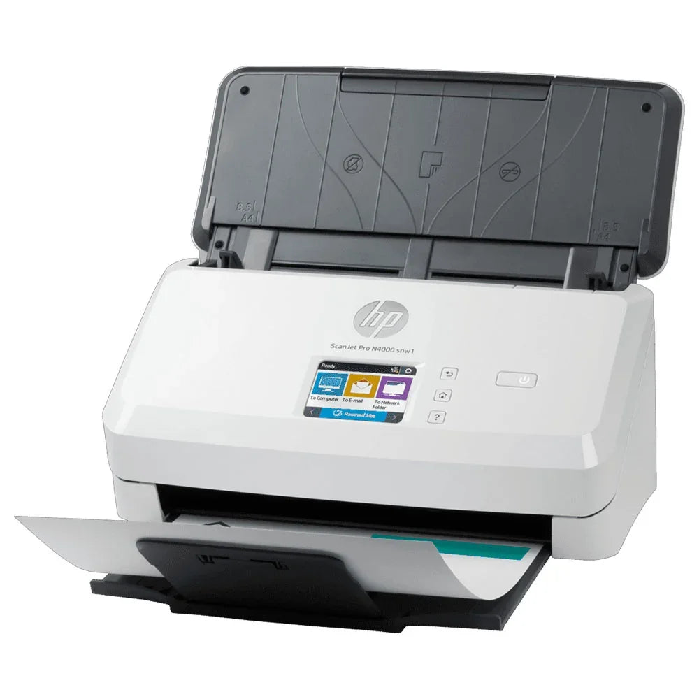 HP 6FW08A Scanner HP ScanJet Pro N4000 snw1, Red, USB, WiFi