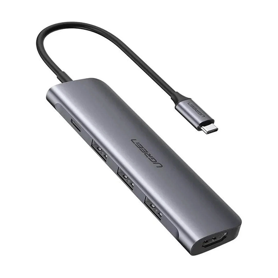 UGREEN CM136 70495 Adaptador HUB USB-C a HDMI USB 5 en 1