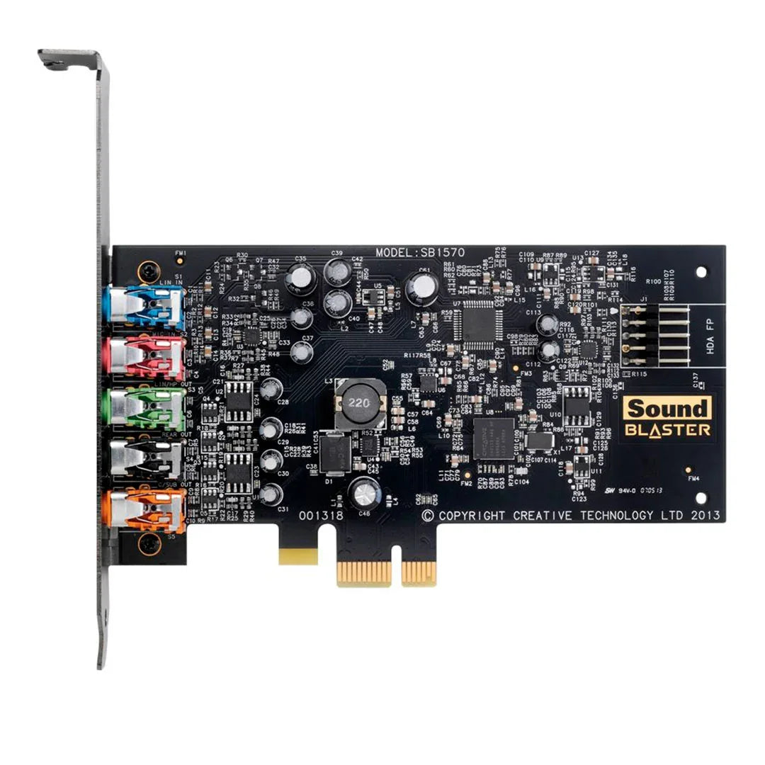 CREATIVE SOUND BLASTER AUDIGY FX Tarjeta de sonido PCIE 5.1 SB1570, 70SB157000000