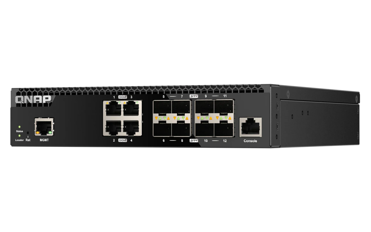 TRENDNET QSW-M3212R-8S4T Switch 8 Puertos SFP+ 10GbE Y 4 Puertos BASE-T 10GbE