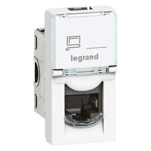 LEGRAND 76573 TOMA RJ45 CAT6A STP MOSAIC - 1 MODULO - BLANCO
