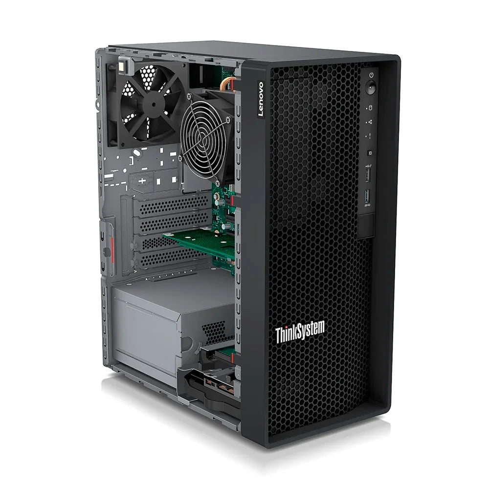 LENOVO ThinkSystem ST50 V3 Servidor Intel Xeon 6325P 3.5GHz 16GB DDR5 HDD 2TB SATA Torre 7DF3A03ZLA