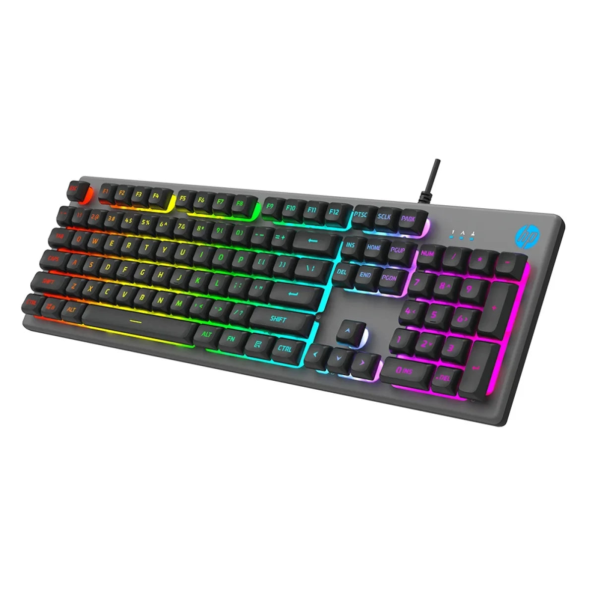 HP K500F 7ZZ97AA Teclado Gamer RGB retroiluminado 104 botones USB