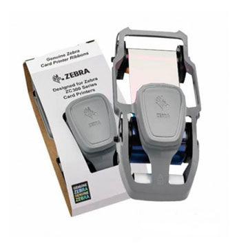 ZEBRA 800300-309LA Ribbon para Carnet Mono Blanco 1500 Impresiones