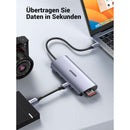 Adaptador UGREEN CM179 80133 10 em 1 USB C HUB com HDMI 4K e VGA
