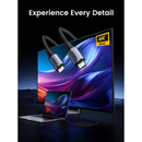 Cabo UGREEN US355 80150 USB-C 3.2 1mt, nylon e alumínio