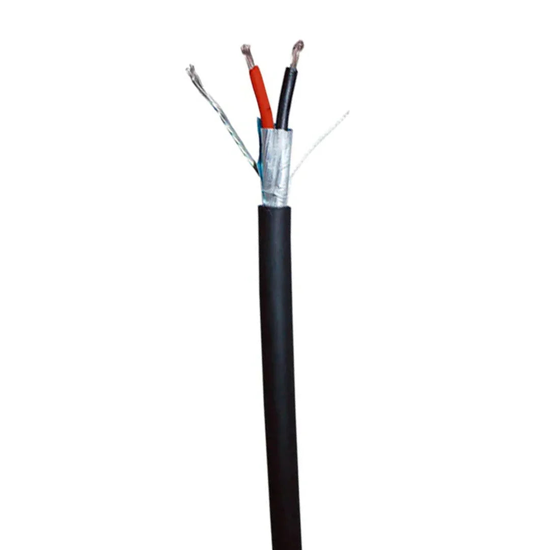 DIXON 8020 LSZH Cable de audio control e instrumentación 2 x 22AWG Negro 305m