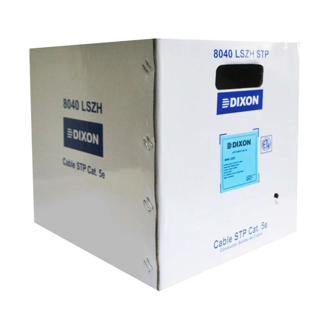 DIXON 8040 LSZH Cable F/UTP Cat5E Cobre 24AWG Gris 305m