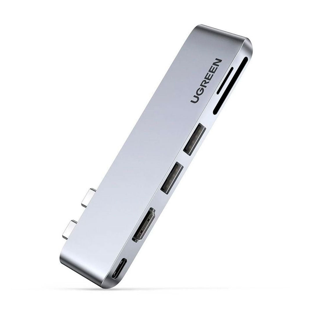 UGREEN CM380 80856 Adaptador HUB USB-C 6 en 2