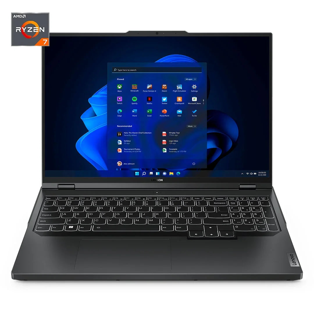 LENOVO Legion Pro 5 16ARX8 Laptop 16" WQXGA IPS AMD Ryzen 7 7745HX 5.1GHz 24GB DDR5 1TB SSD Windows 11 Home 82WM009LLM