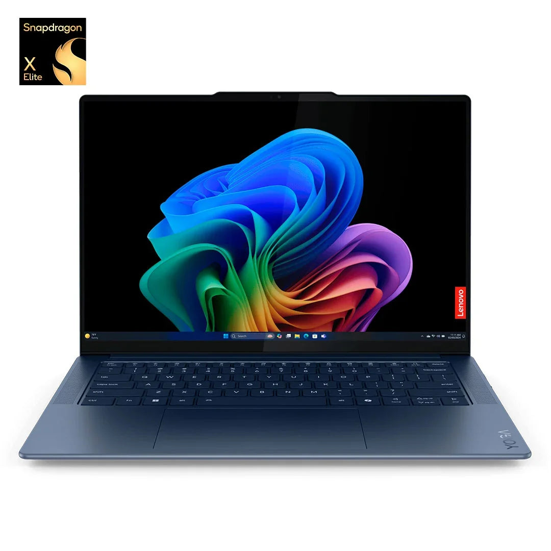 LENOVO Yoga Slim 7 14Q8X9 Laptop 14.5" 3K OLED Snapdragon X Elite 3.4GHz 32GB DDR5 1TB SSD Windows 11 Home 83ED003PLM