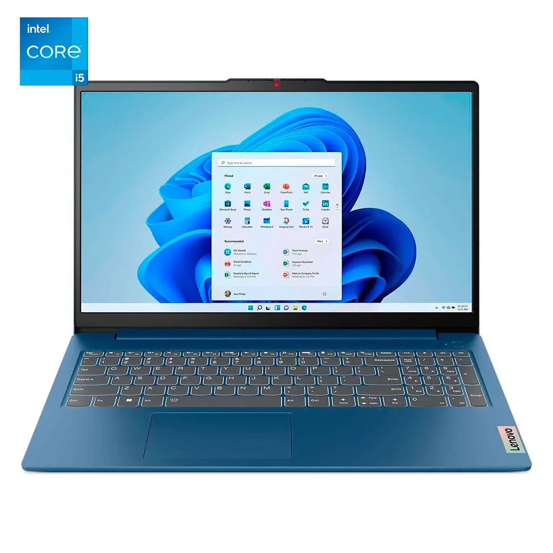LENOVO IdeaPad SLIM 3 15IAH8 Laptop 15.6" FHD TN Intel Core i5 12450H 4.4GHz 16GB DDR5 512G SSD Windows 11 Home 83ER0019LM