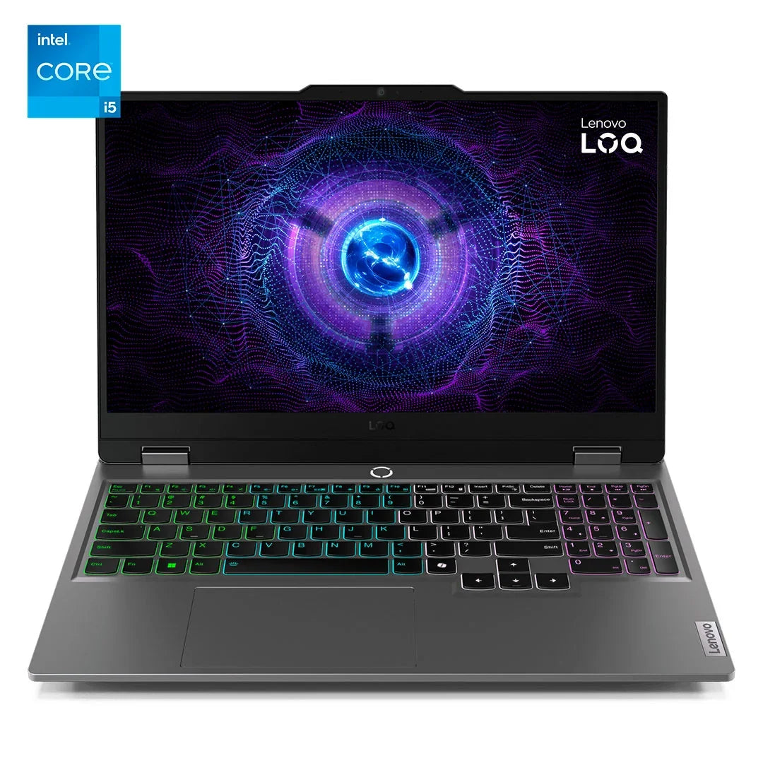 LENOVO LOQ 15IAX9 Laptop 15.6" FHD IPS Intel Core i5 12450HX 4.4GHz 24GB DDR5 512GB SSD Windows 11 Home 83GS00ESLM