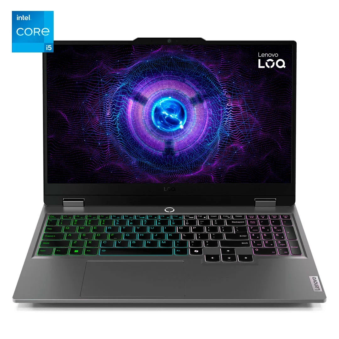 LENOVO LOQ 15IAX9 Laptop 15.6" FHD IPS Intel Core i5 12450HX 4.4GHz 12GB DDR5 512GB SSD 83GS00JULM