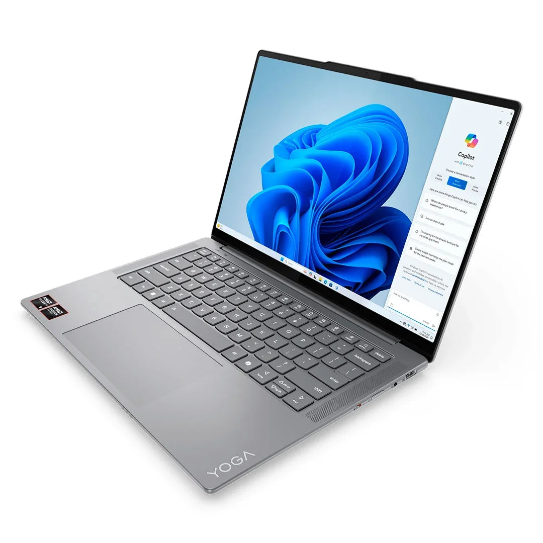 LENOVO Yoga Pro 7 14ASP9 Laptop 14.5" 2.8K WQXGA+ OLED AMD Ryzen AI 9 365 5.0GHz 32GB DDR5 1TB SSD Windows 11 Home 83HN001SLM