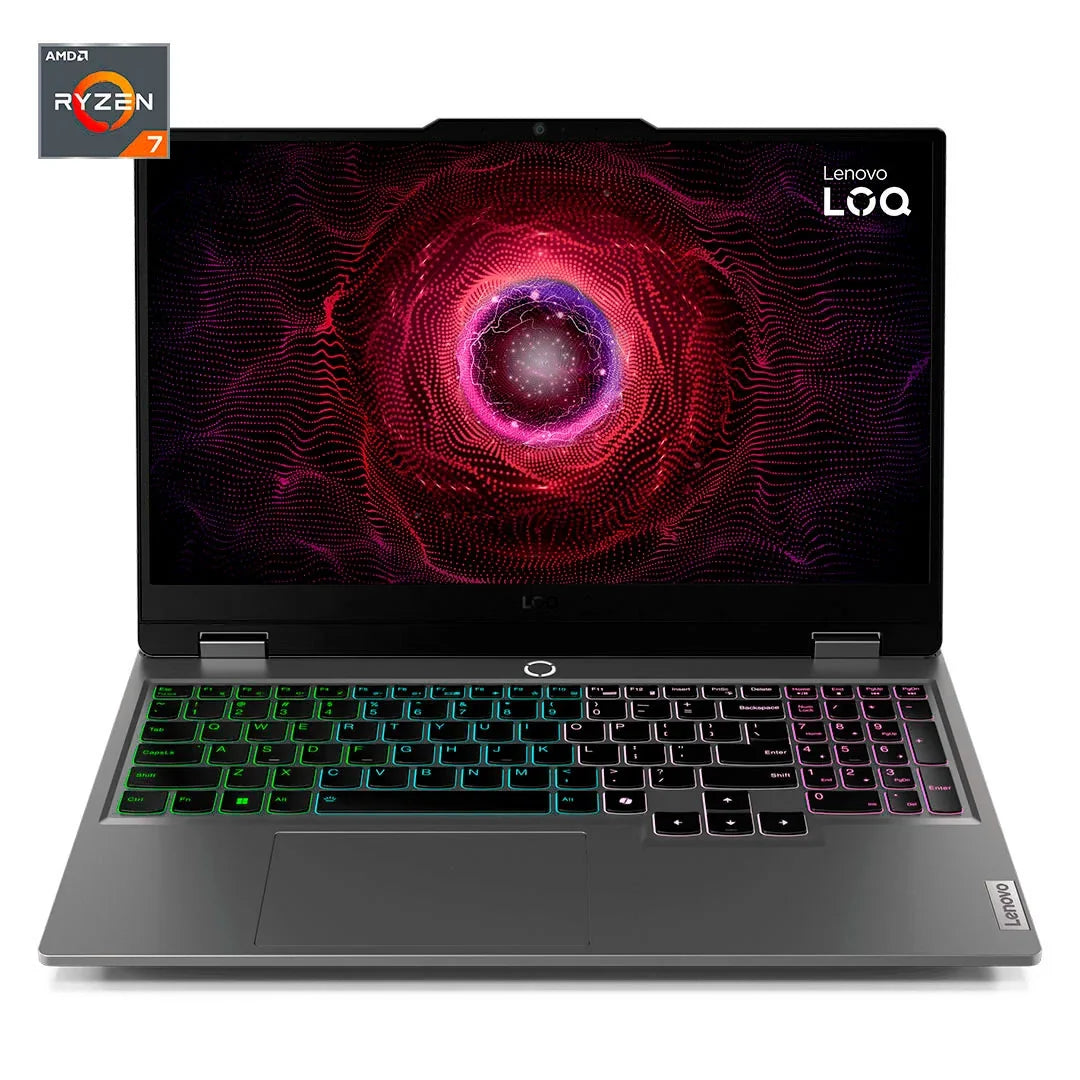 LENOVO LOQ 15ARP9 Laptop 15.6" FHD IPS AMD Ryzen 7 7435HS 4.5GHz 24GB DDR5 512GB SSD Windows 11 Home 83JC005TLM