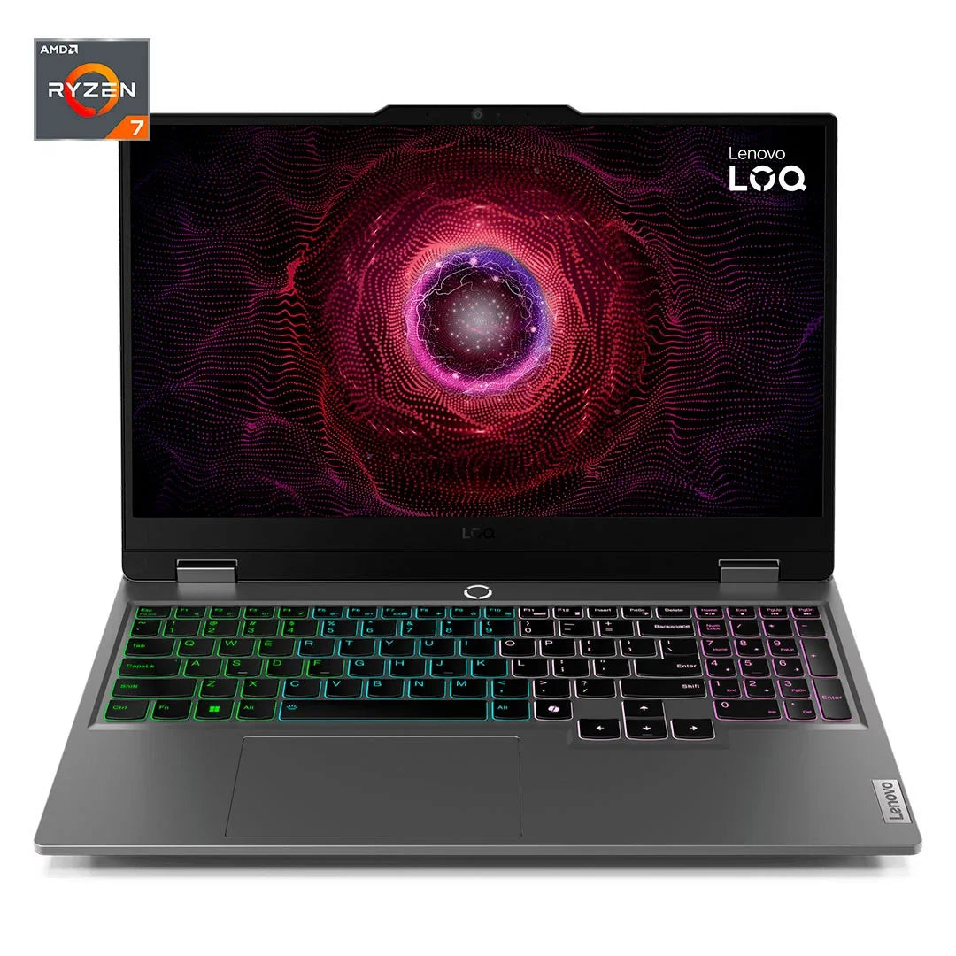 LENOVO LOQ 15ARP9 Laptop 15.6" FHD IPS AMD Ryzen 7 7435HS 4.5GHz 24GB DDR5 1TB SSD 83JC008FLM