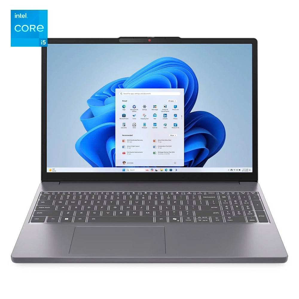 LENOVO IdeaPad Slim 3 15IRH10 Laptop 15.3" WUXGA IPS Intel Core i5 13420H 4.6GHz 8GB Soldered DDR5 + 16GB SODIMM DDR5 512GB SSD Windows 11 Home 83K100KKLM