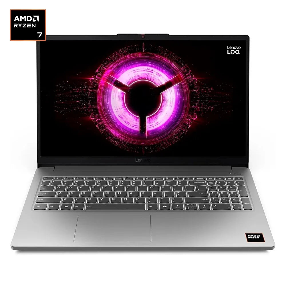 LENOVO LOQ 15ARP10E Laptop 15.6" FHD IPS AMD Ryzen 7 7735HS 4.75GHz 16GB DDR5 512GB SSD 83S0001LLM