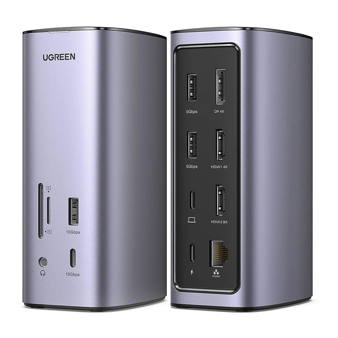 UGREEN CM555 90325 Revodok Pro 312 Estación de Acoplamiento Universal 12 en 1 4K HDMI