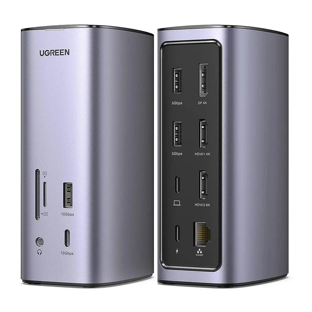 UGREEN CM555 90325 Revodok Pro 312 Estación de Acoplamiento Universal 12 en 1 4K HDMI