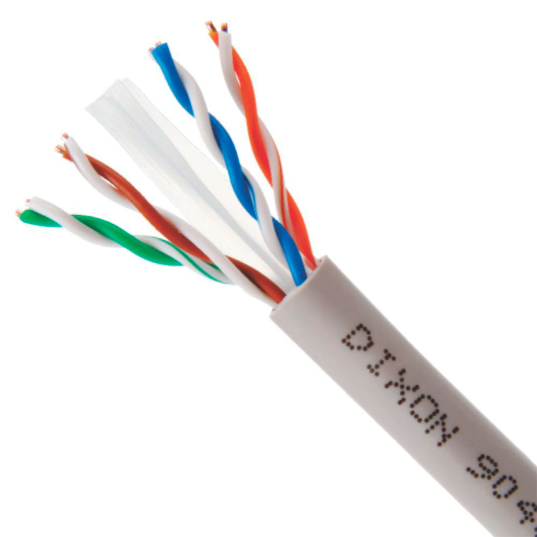 DIXON 9040/24 LSZH Cable UTP Cat6 Cobre 24AWG Gris 305m