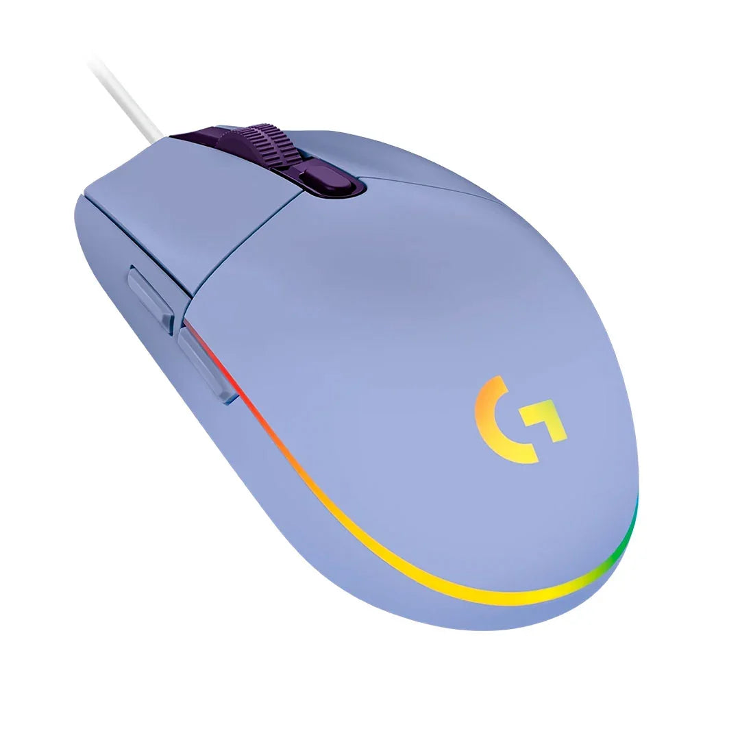 LOGITECH 910-005851 Mouse G203 Gaming USB RGB LIGHTSYNC 8000dpi