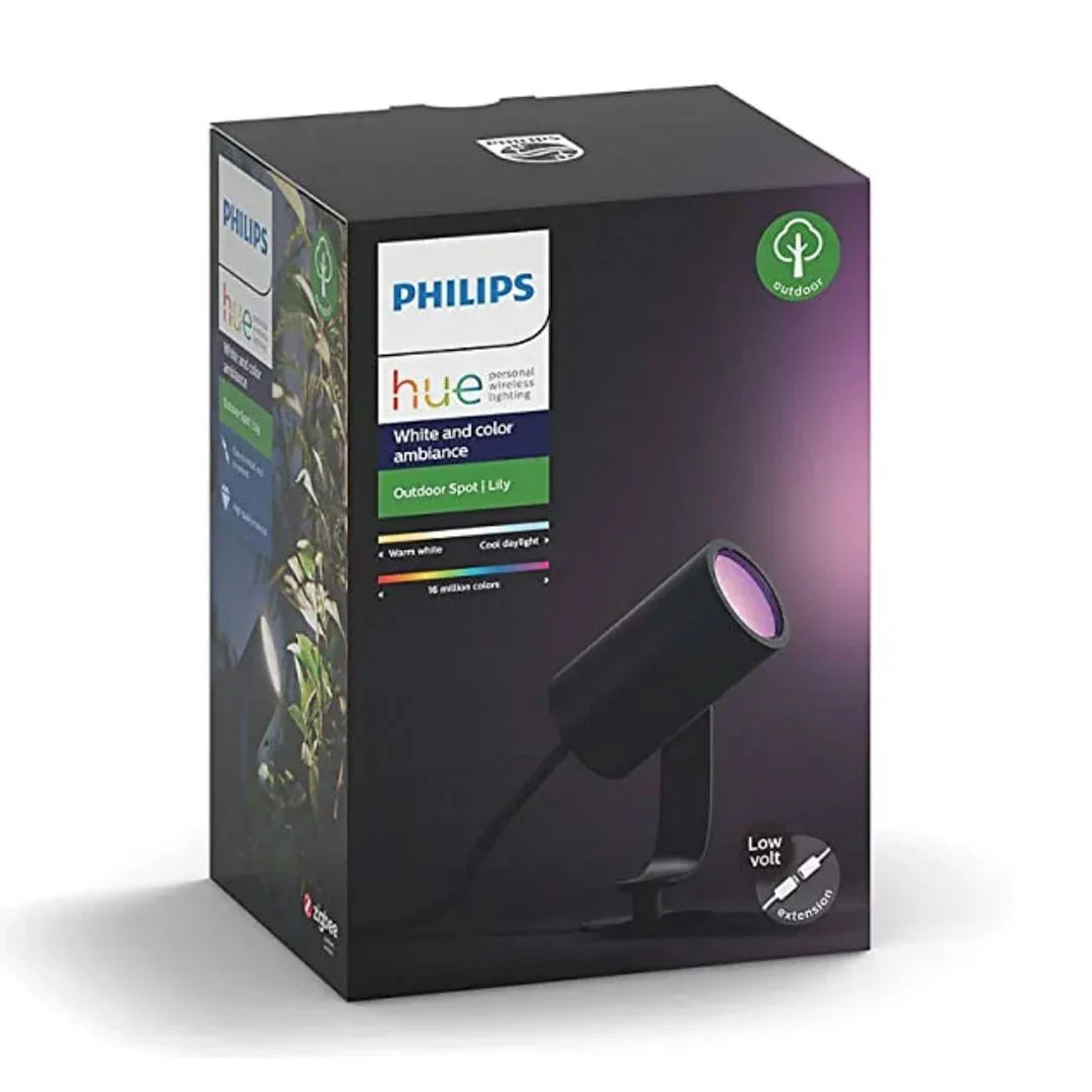 PHILIPS HUE Kit Lámpara Lily + Fuente 100W + Dimmer + Bridge Smart
