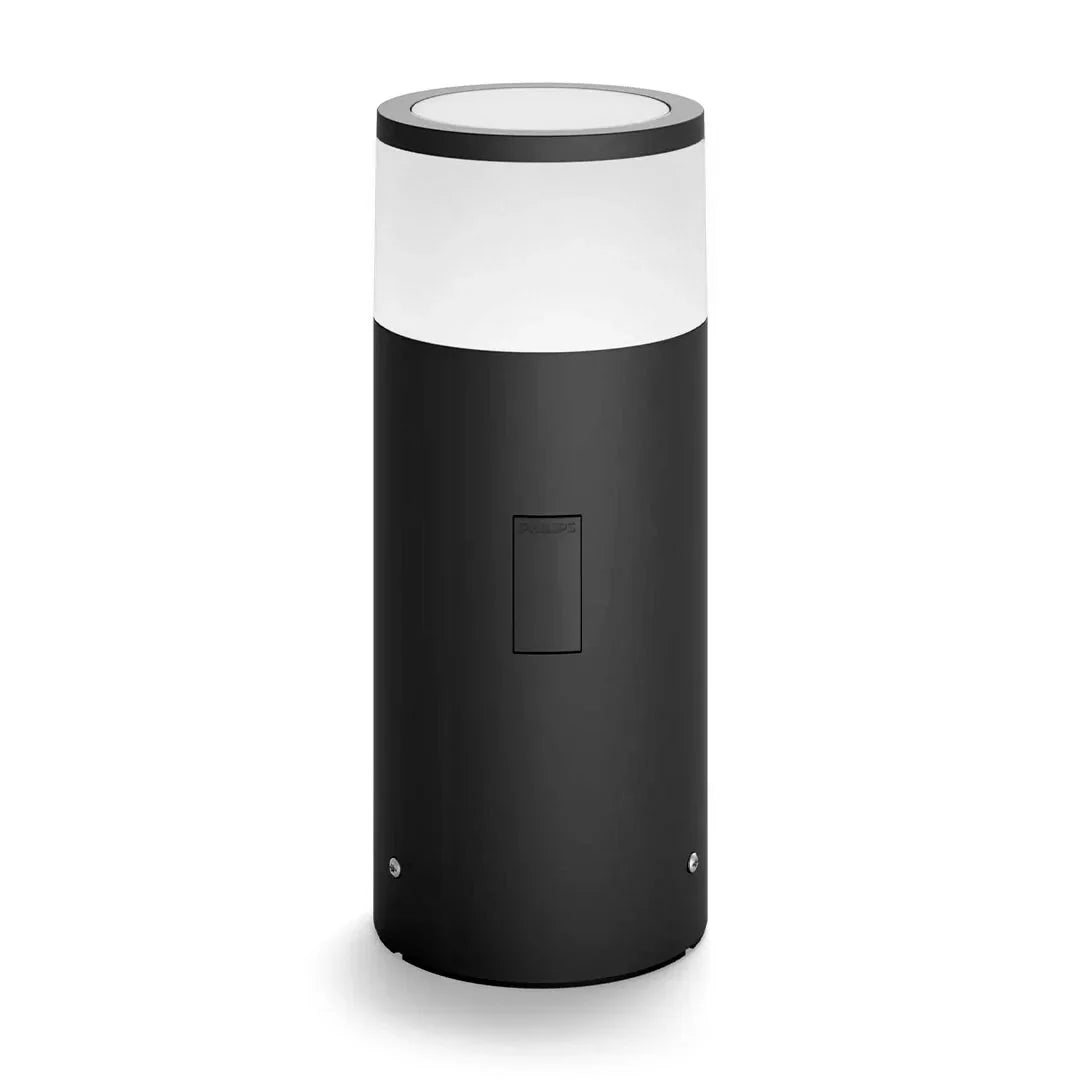 PHILIPS HUE 915005630301 Lámpara de pedestal para exteriores 1x8w, 590 lúmenes