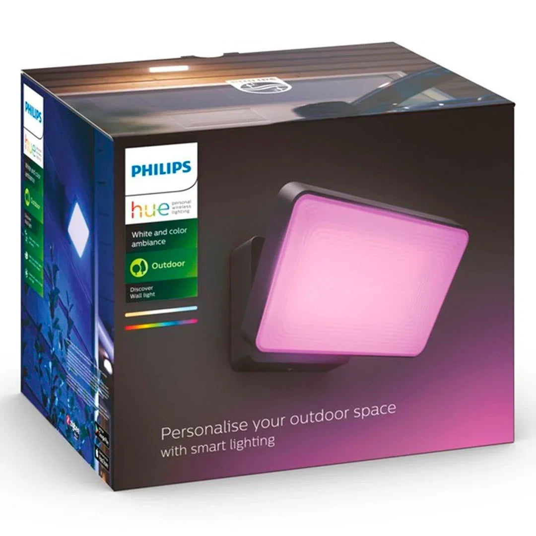 PHILIPS HUE Kit Lámpara Discover RGB + Bridge Inteligente