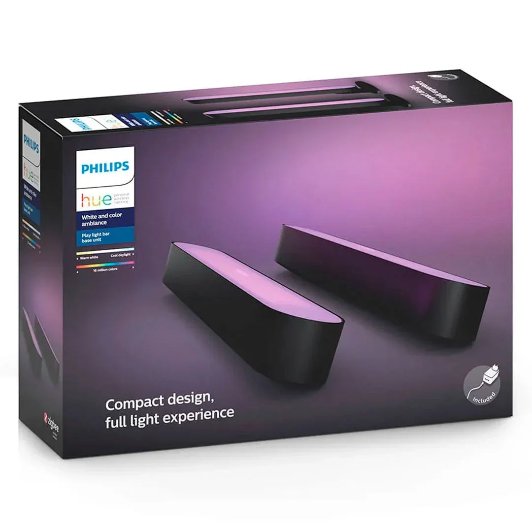 PHILIPS HUE Kit 2 Lámparas Barra de Luces Play Color 915005733901