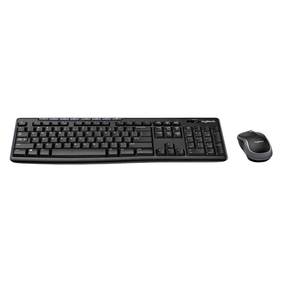 LOGITECH MK270 Kit Teclado y Mouse Inalámbrico Negro