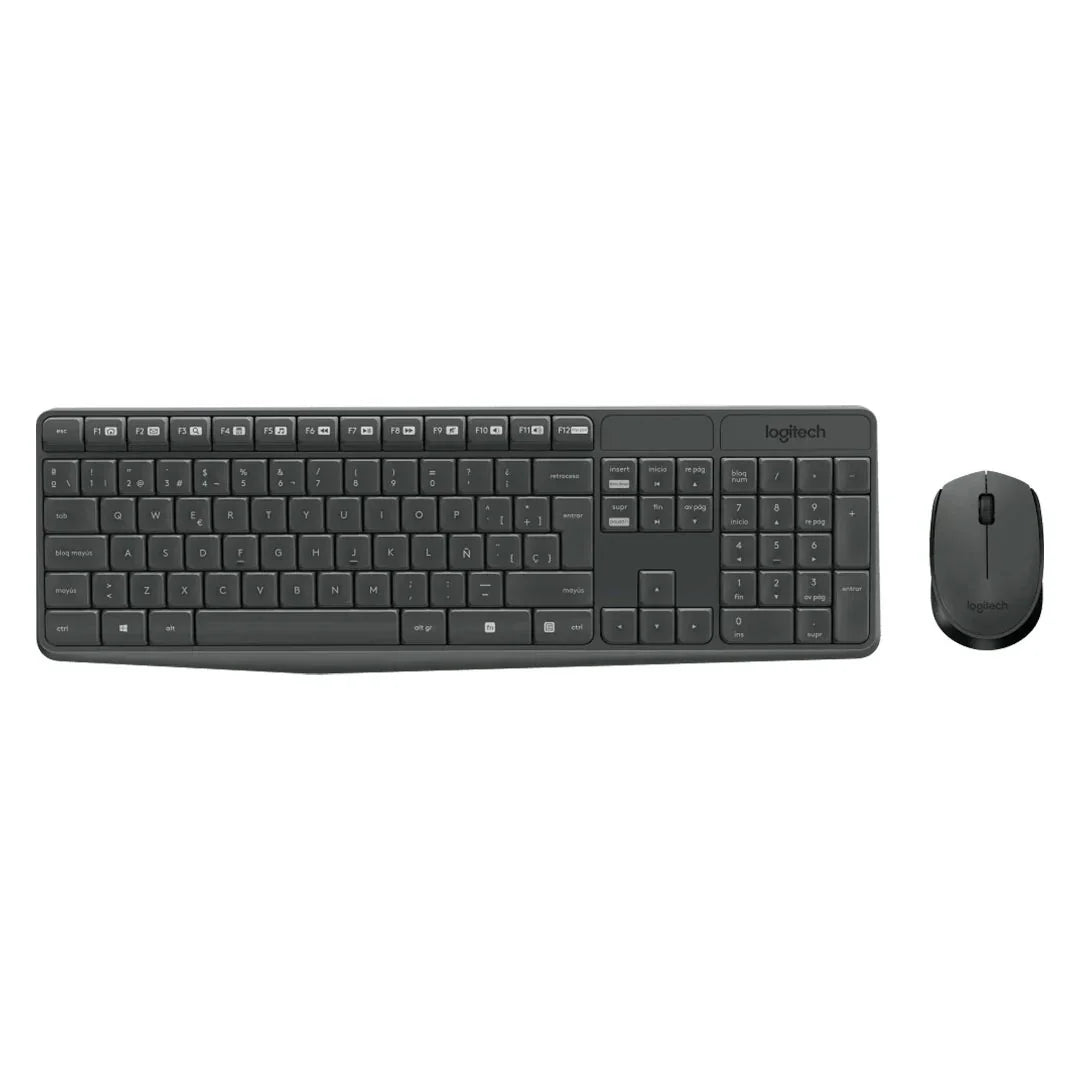 LOGITECH 920-007901 Kit Teclado y Mouse MK235 Inalámbrico