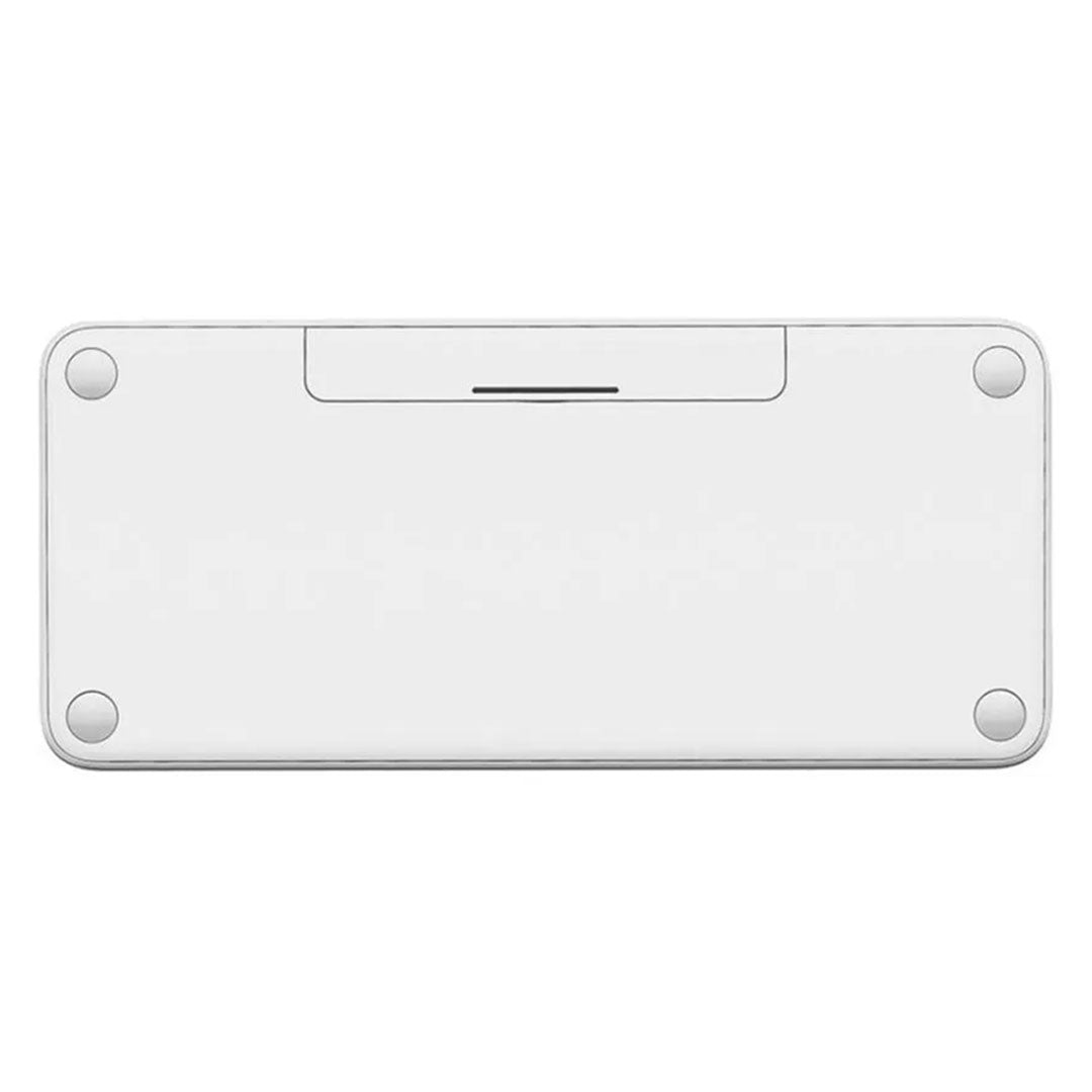 LOGITECH K380 Teclado inalámbrico Bluetooth multidispositivo, Blanco, 920-009595
