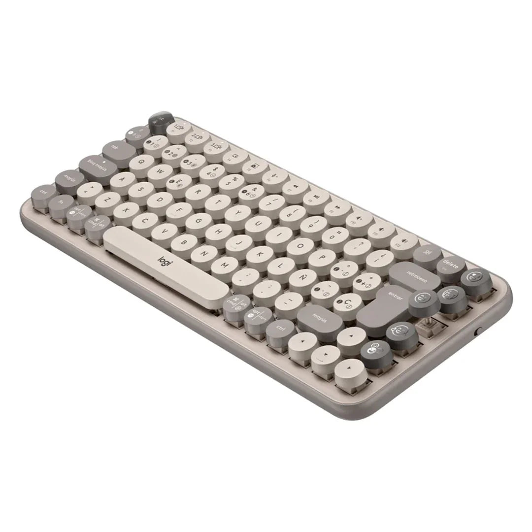 LOGITECH 920-011518 Teclado POP KEYS Mecánico Inalámbrico con Teclas Emojis Personalizables