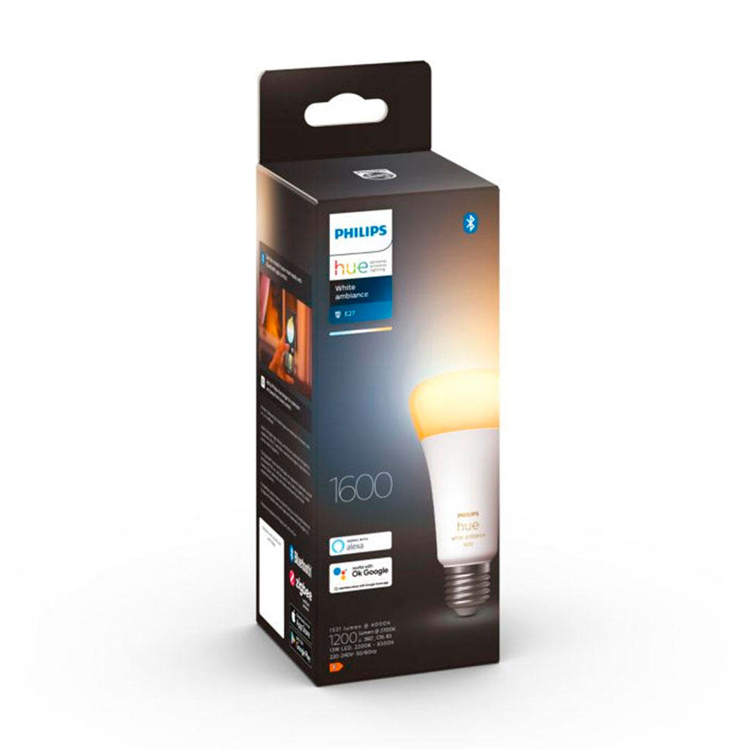 PHILIPS HUE Kit Foco A67 E27 + Bridge Inteligente
