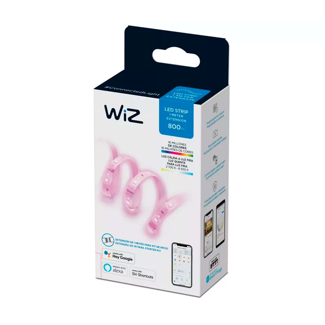 WIZ Cinta LED Flex Inteligente RGB 800Lúmenes 12V 11W 1m