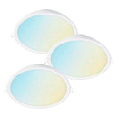 WIZ PACK-3 Foco Downlight WIFI inteligente, luminaria empotrada 8", 24w, 650 lúmenes, 15000 horas 929002532712